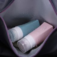 Cestovní skládací taška s velkým úložným prostorem - světle fialová