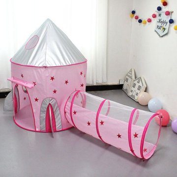 Hrací stan pre deti - ružová